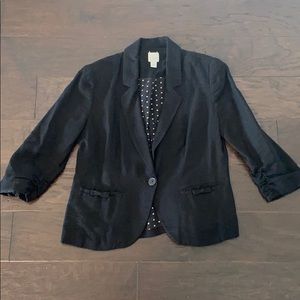 LC Lauren Conrad 3/4 length blazer